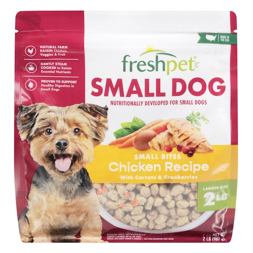 Freshpet Dog Food, Chicken Recipe, Small Bites, Small Dog Giant