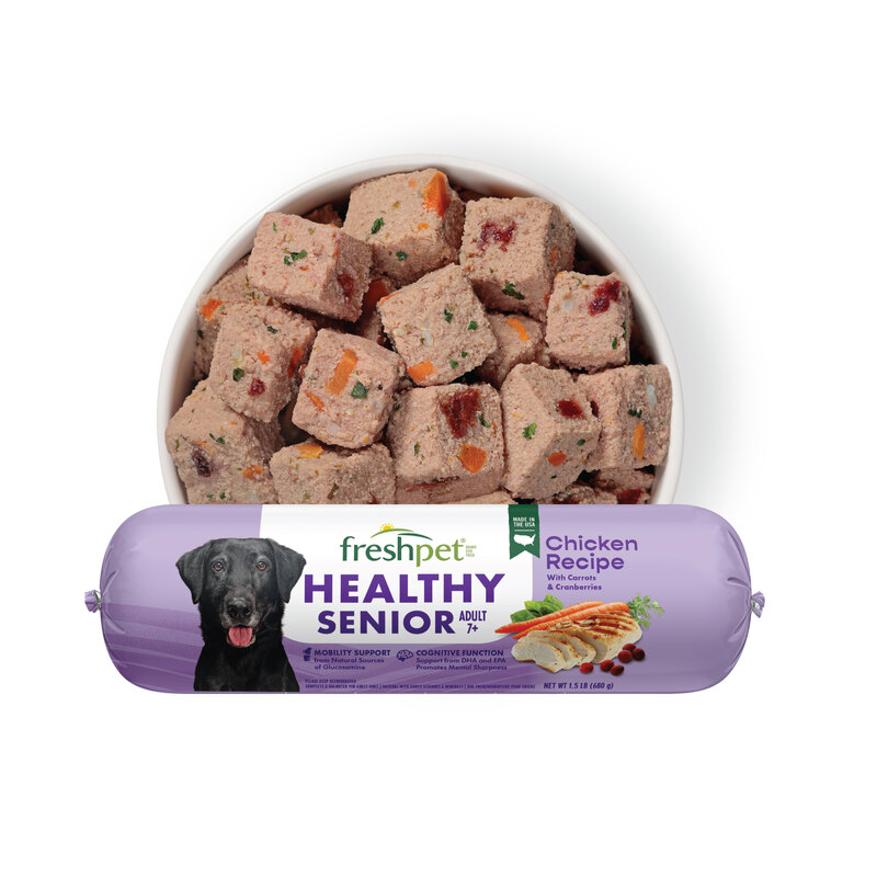 Freshpet Healthy & Natural Dog Food for Senior Dogs, Fresh Chicken Roll |  Giant Eagle | Because It Matters | Grocery Store & Pharmacy