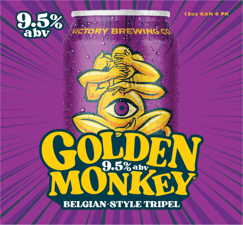 Victory Brewing Co Belgian-Style Tripel Golden Monkey Beer | Giant