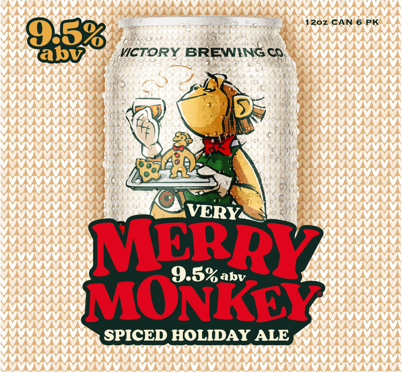 Victory Brewing Co Spiced Holiday Ale Very Merry Monkey Beer