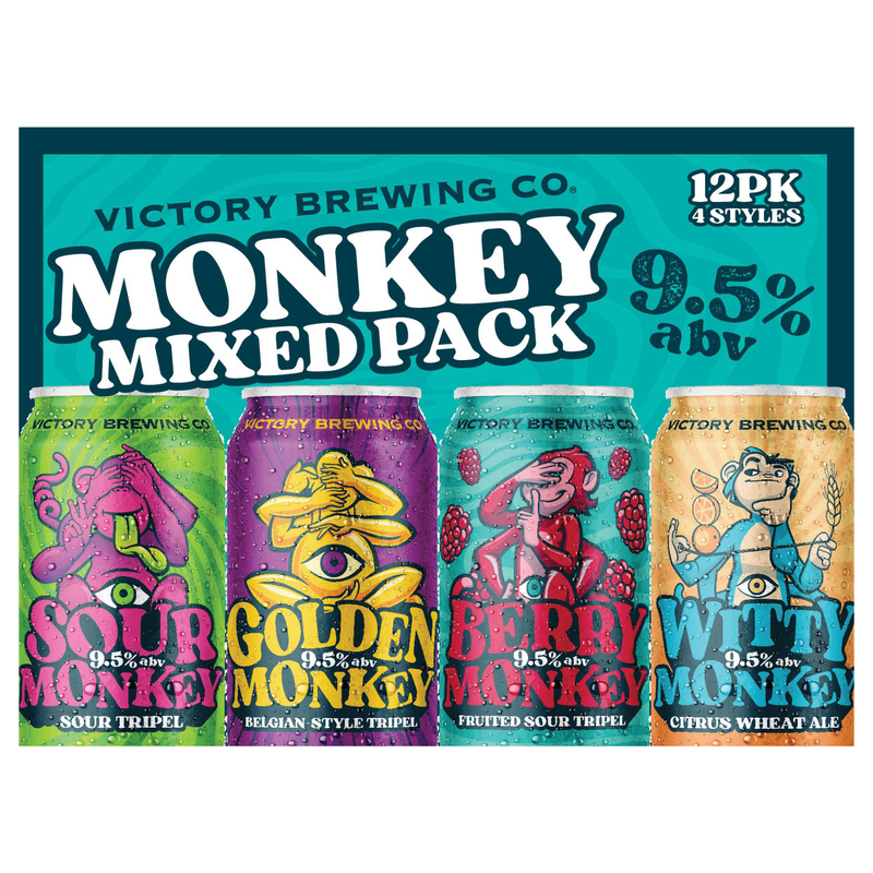 Victory Brewing Co Spiced Holiday Ale Very Merry Monkey Beer