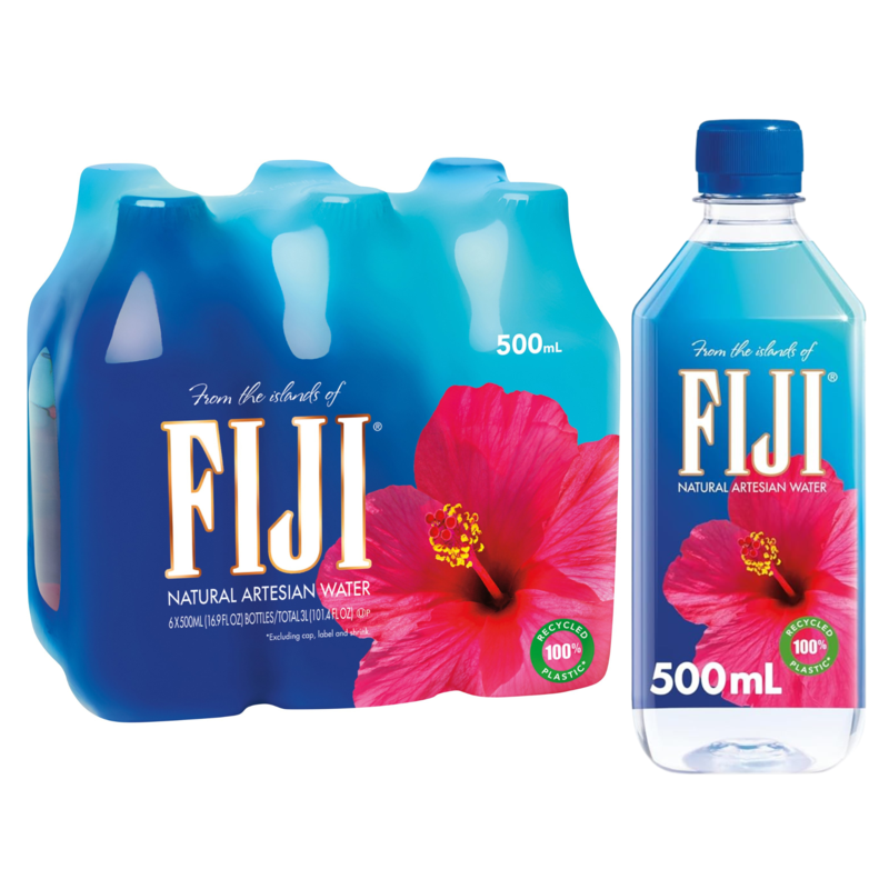 evian Natural Spring Water, 1 L bottles, 6 pack | Giant Eagle