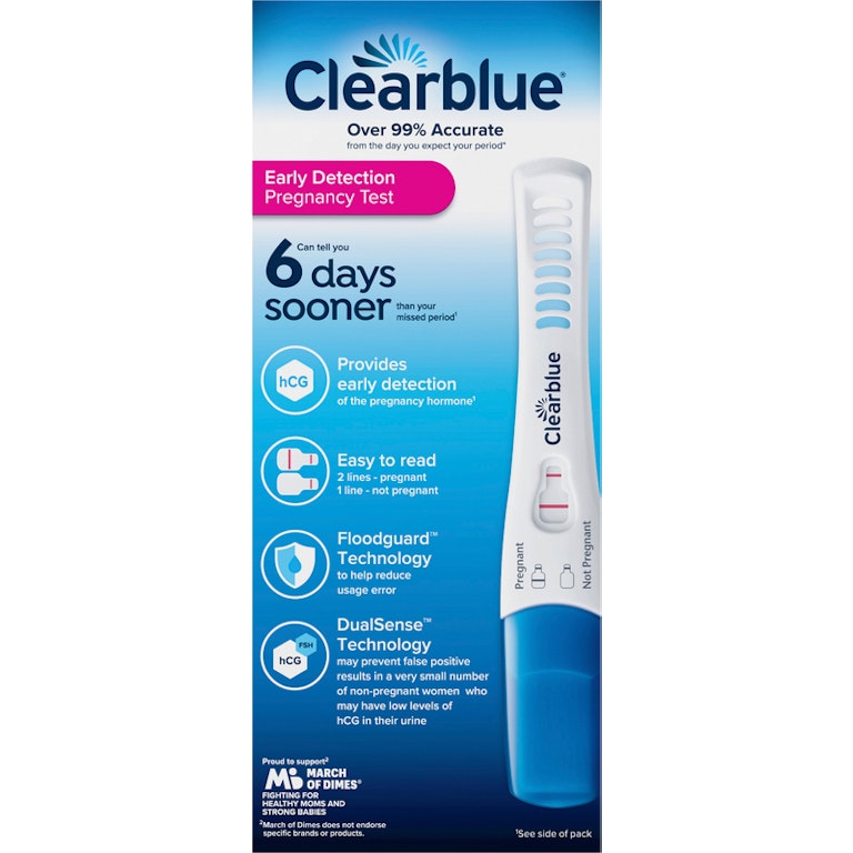 Clearblue Early Detection Pregnancy Test | Giant Eagle | Because Clearblue Early Detection Pregnancy Test | Giant Eagle | Because
