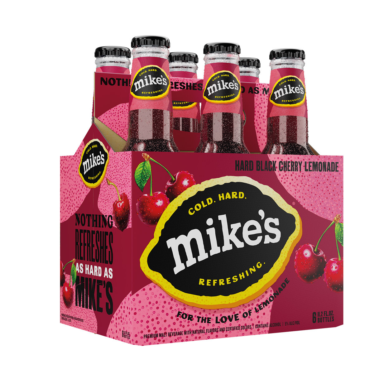 極美品　カフェドシクリステ ミカエラ ブラック XL Mike's Hard Lemonade Black Cherry, 6 Pack, 11.2 fl oz Bottles, 5