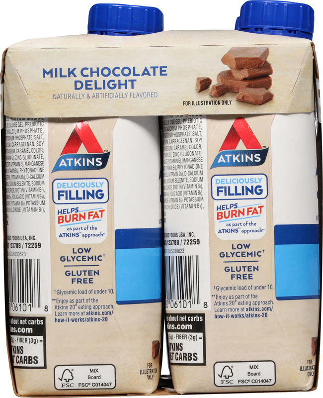 Atkins Protein-Rich Shake, Milk Chocolate Delight | Giant Eagle