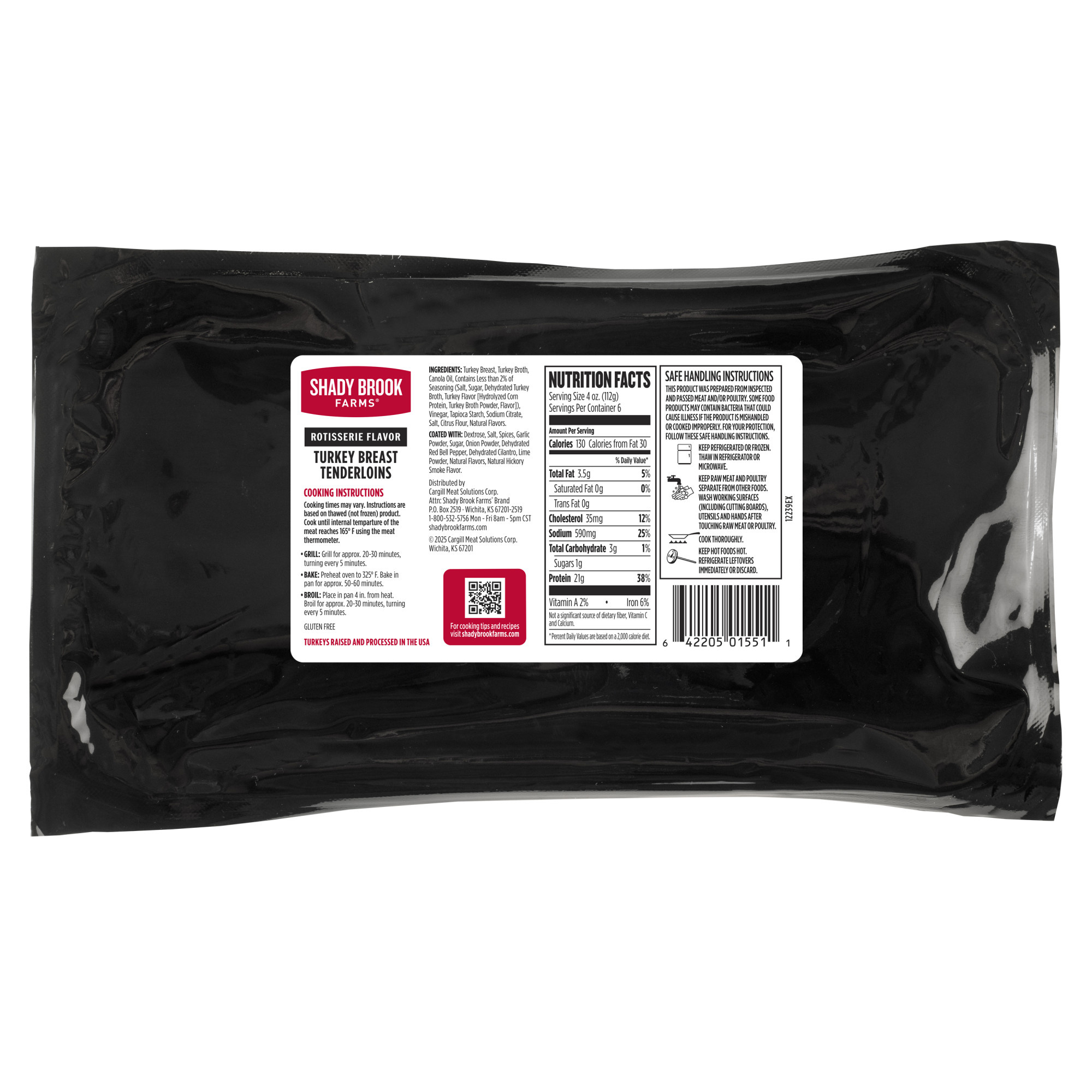 Shady Brook Farms® Rotisserie Flavor Turkey Breast Tenderloins