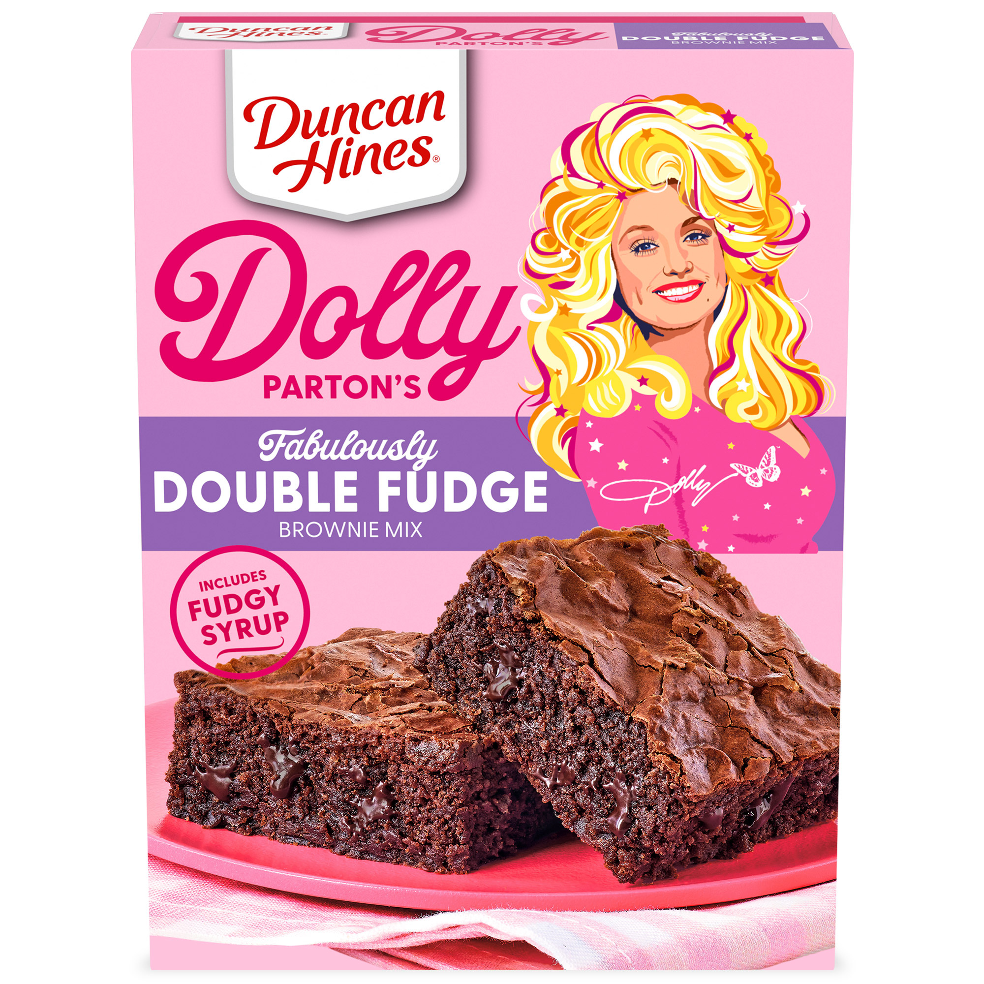 Duncan Hines Brownie Mix, Fabulously Double Fudge, 17.6 oz