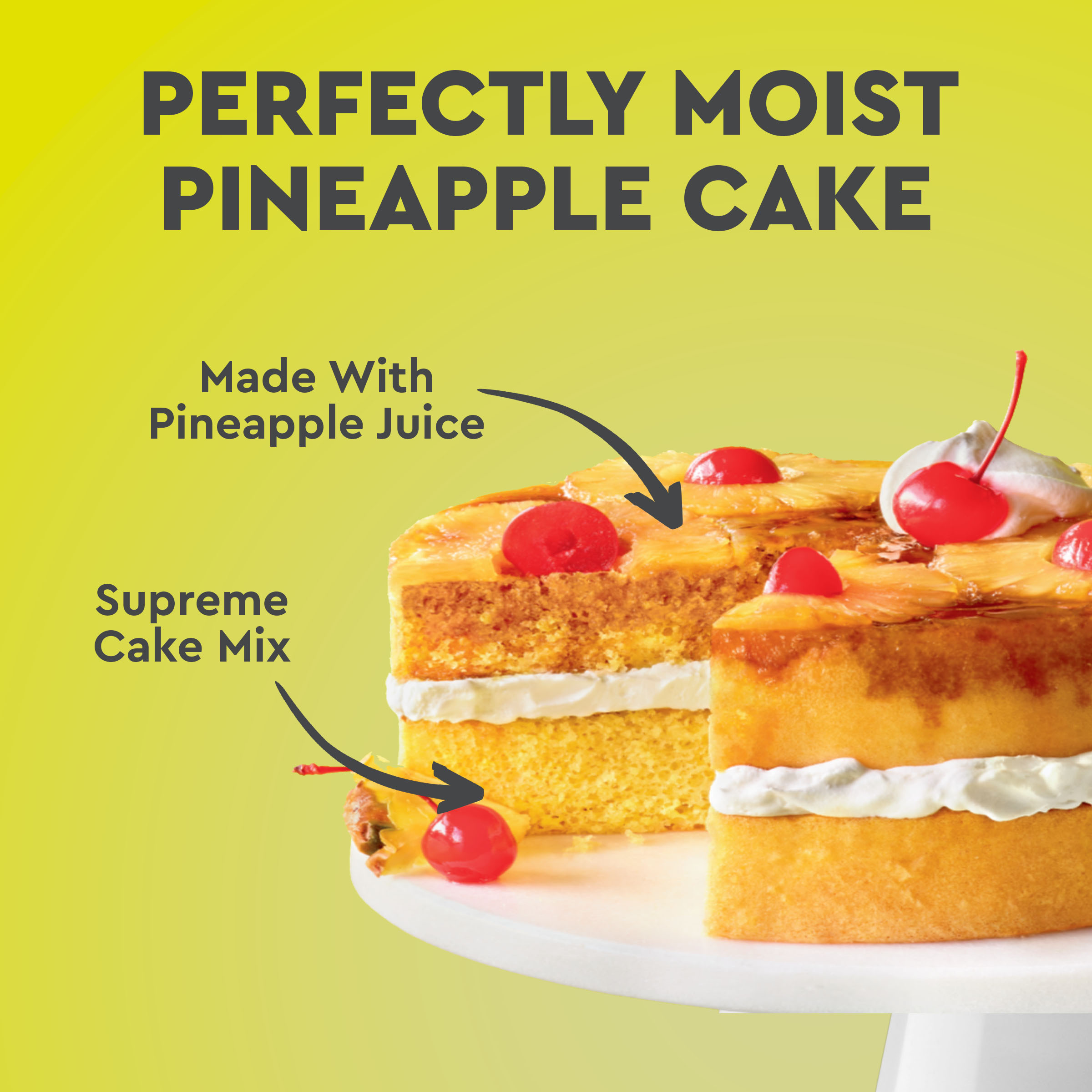 Duncan Hines Signature Perfectly Moist Pineapple Naturally