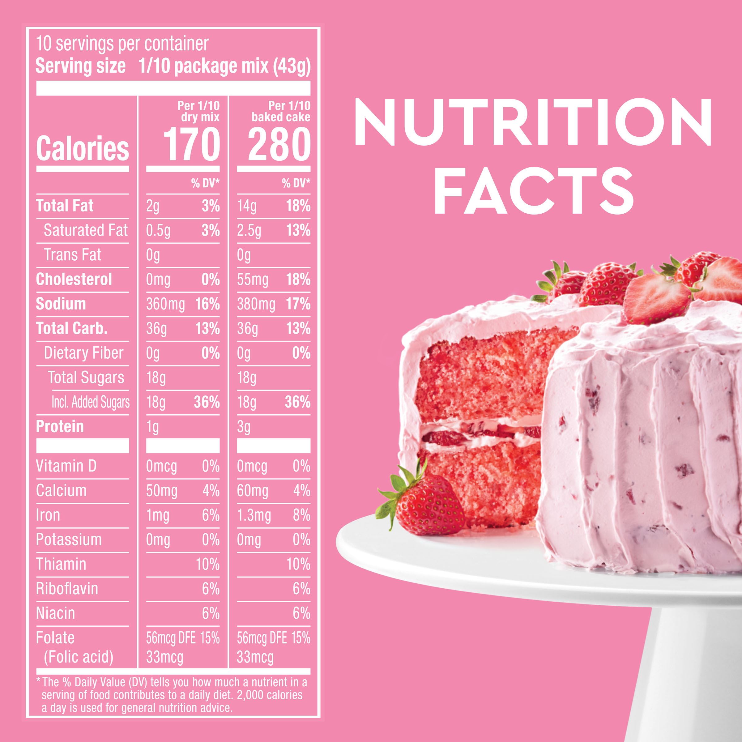 Duncan Hines Signature Perfectly Moist Strawberry Naturally
