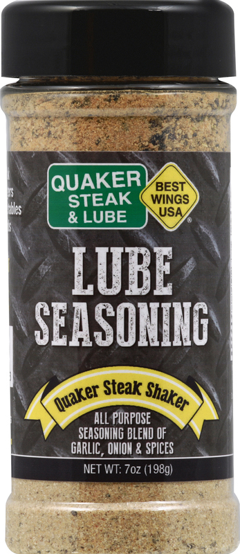 Quaker Steak Lube Steak Shaker, Lube Seasoning Giant Eagle