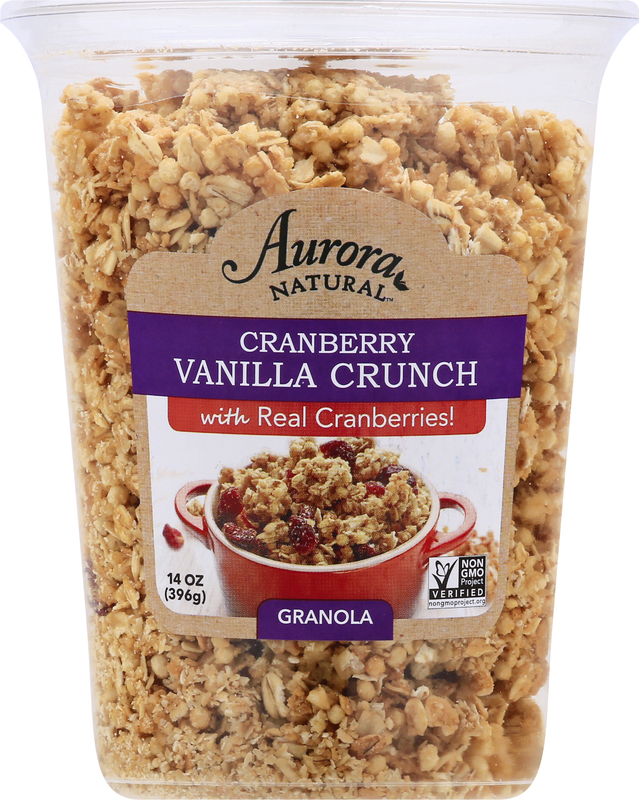 Aurora Natural Granola, Cranberry Vanilla Crunch | Giant Eagle