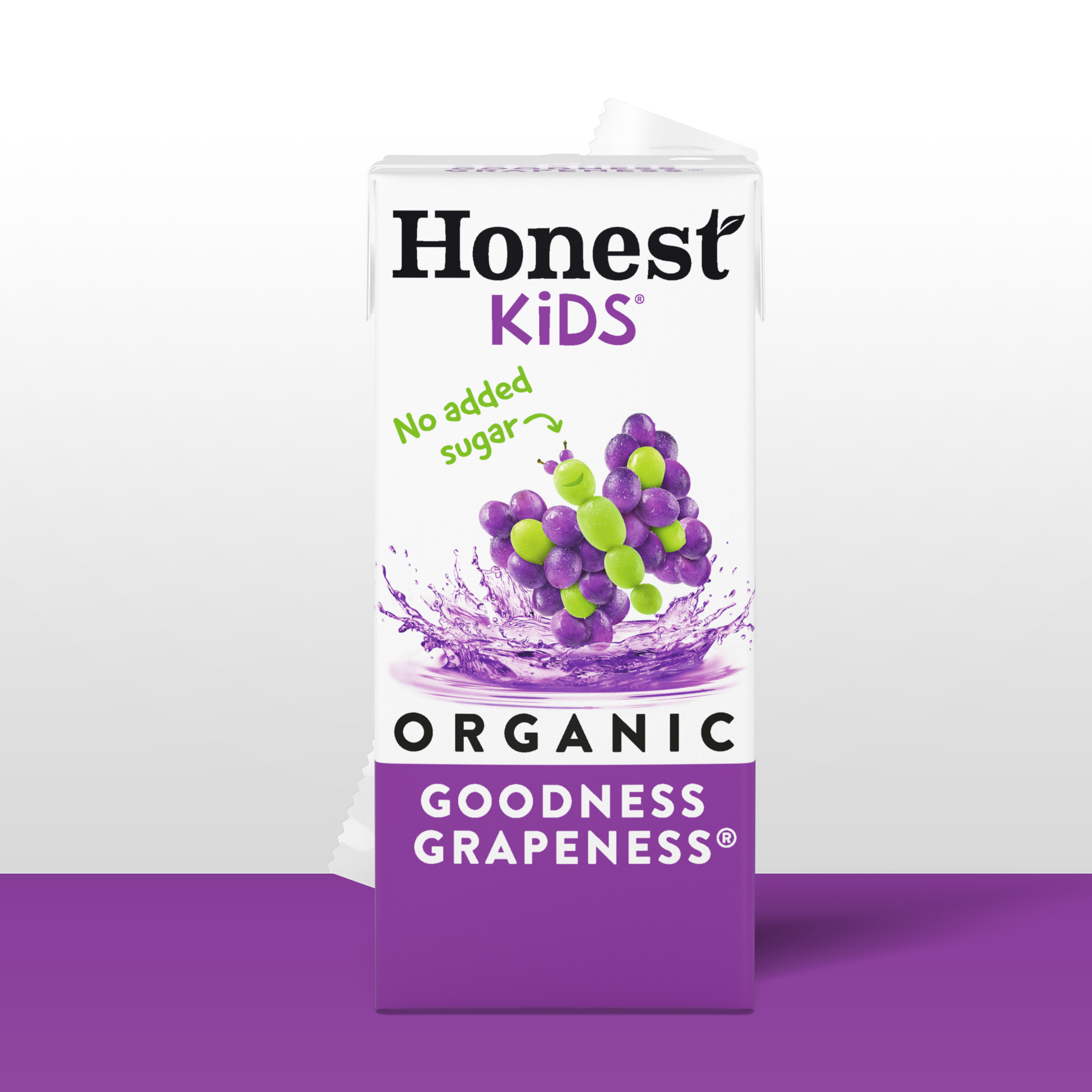 Honest Kids Organic Goodness Grapeness Juice Drink Boxes 8-pack, 6