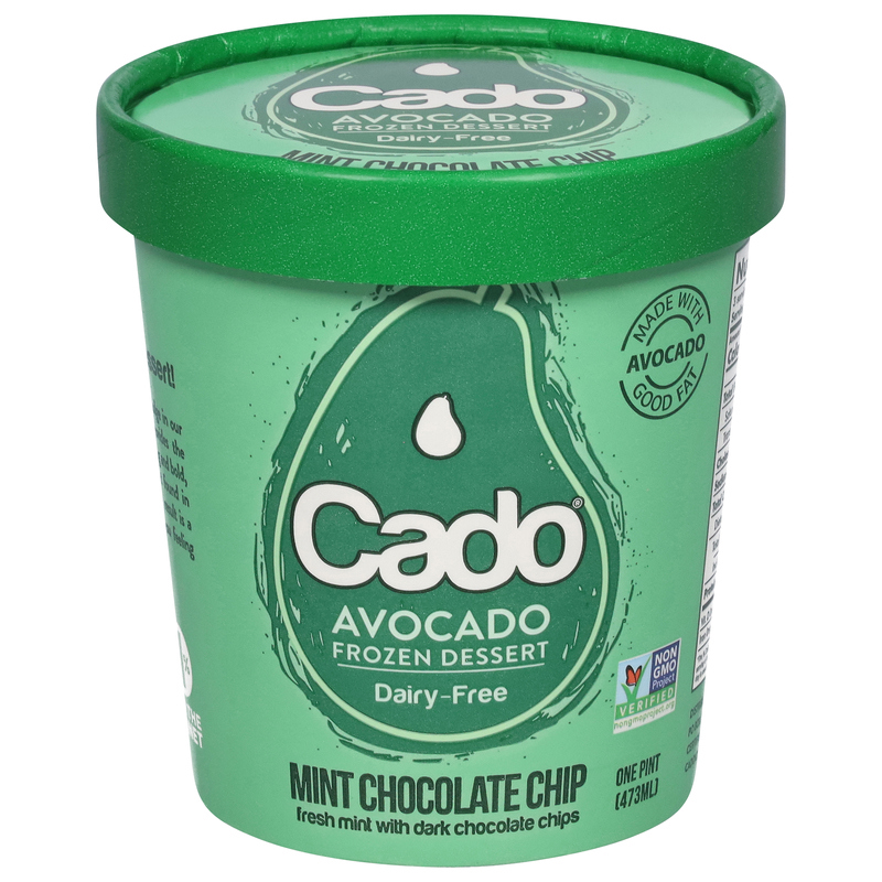 デュエルマスターズ avocado Cado Avocado Frozen Dessert, Dairy-Free, Mint Chocolate Chip