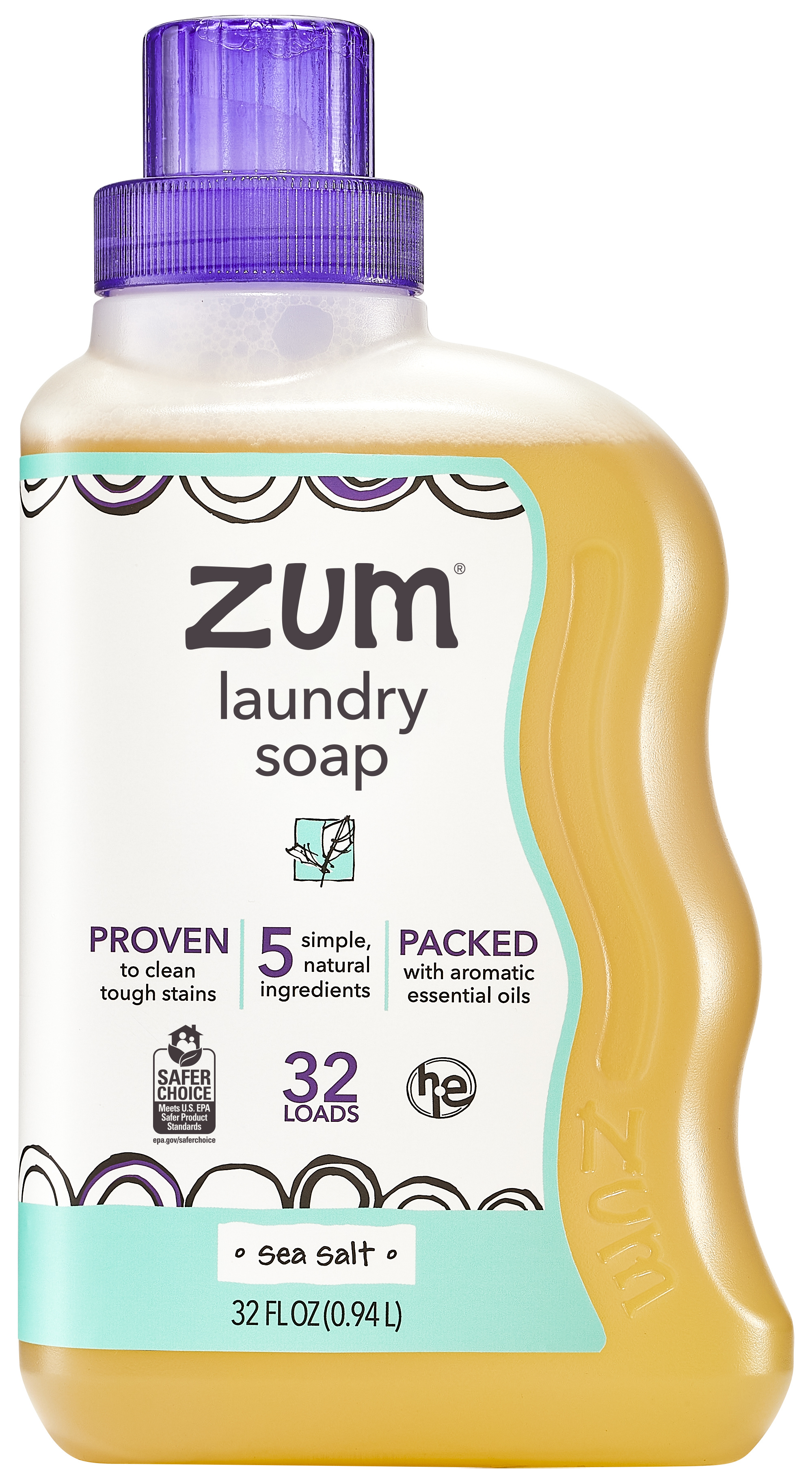 Zum 32oz Laundry Soap - Sea Salt | Giant Eagle | Because It