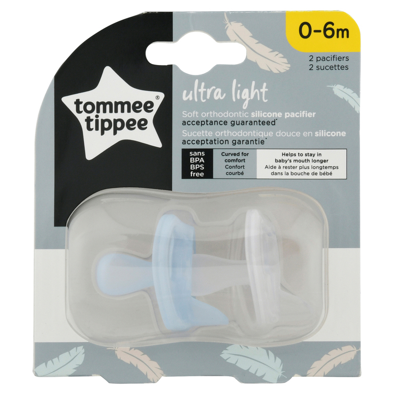 Tommee Tippee Pacifier, Silicone, Ultra Light, 0-6M Giant Eagle - Main Image
