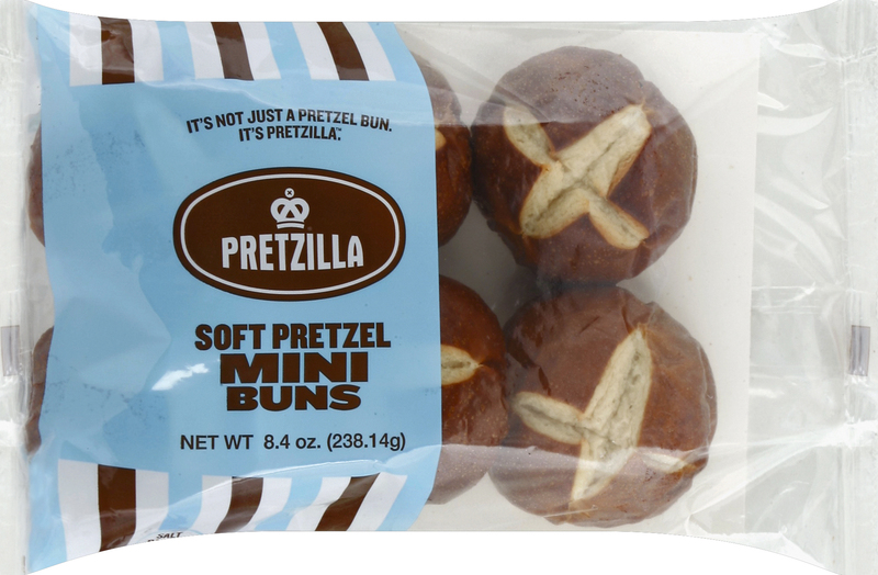 Pretzilla Buns, Mini, Soft Pretzel | Giant Eagle | Because It
