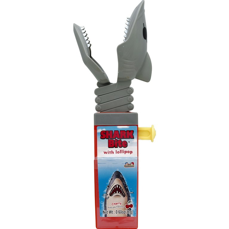 Vintage Shark Bites Candy Advertisement Refrigerator Magnet - 2x3 Inch Collectible