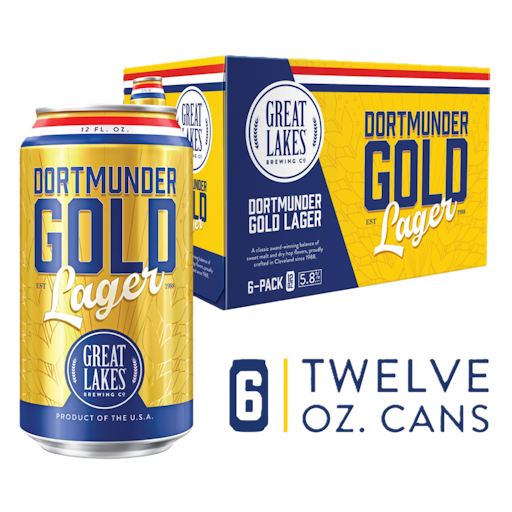 Great Lakes Brewing Co. Beer, Lager, Dortmunder Gold, 6-Pack Great Lakes Brewing Co. Beer, Lager, Dortmunder Gold, 6-Pack