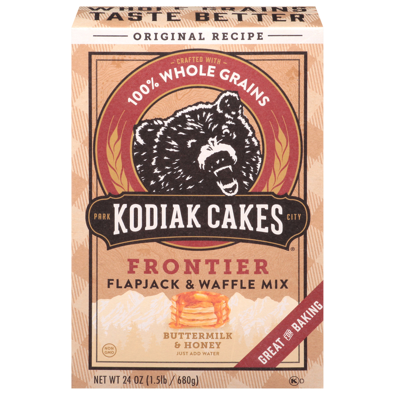 Kodiak Cakes Flapjack & Waffle Mix, Frontier, Buttermilk & Honey