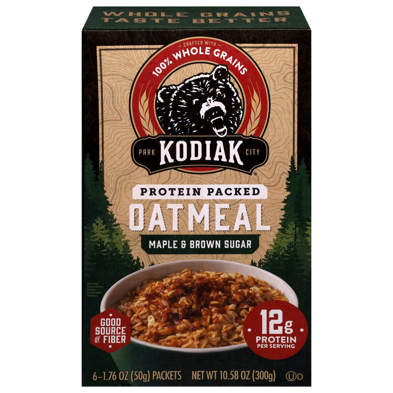 Kodiak Maple Brown Sugar Oatmeal Giant Eagle Because It