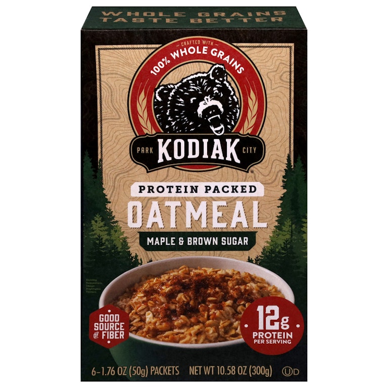 Kodiak Maple Brown Sugar Oatmeal Giant Eagle Because It