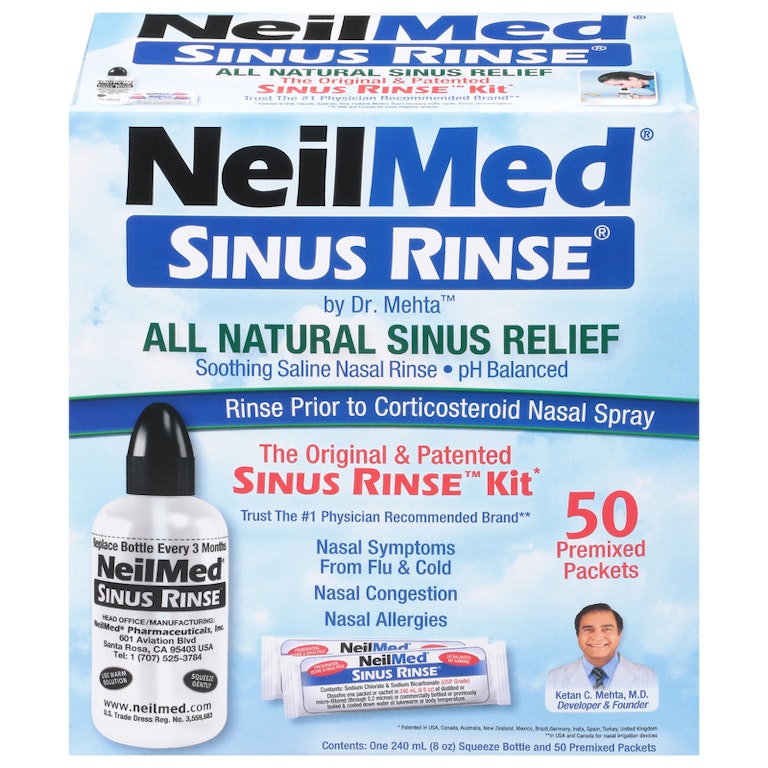 NeilMed Sinus Rinse Kit | Giant Eagle | Because It Matters | Grocery Store & Pharmacy NeilMed Sinus Rinse Kit | Giant Eagle | Because It Matters | Grocery Store & Pharmacy