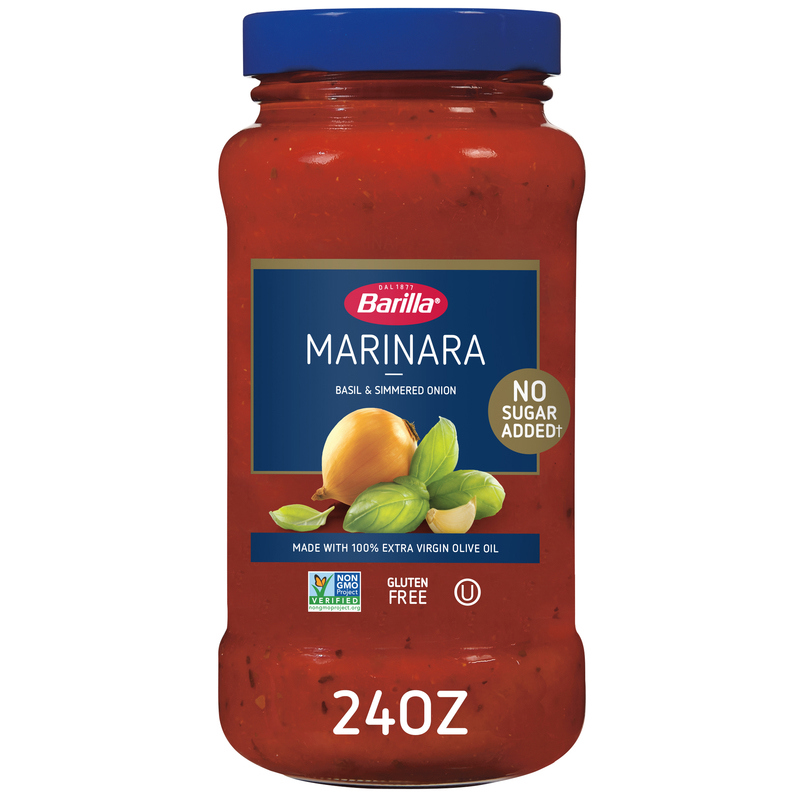 Barilla Pasta Sauce Marinara - No Added Sugar - Made with 100