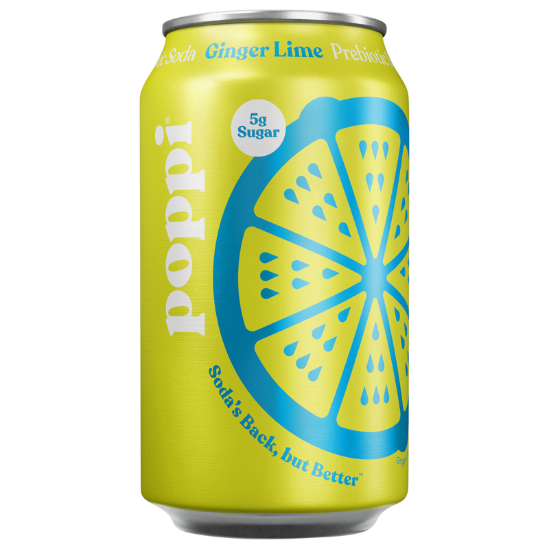 Poppi Ginger Lime Prebiotic Soda | Giant Eagle | Because It