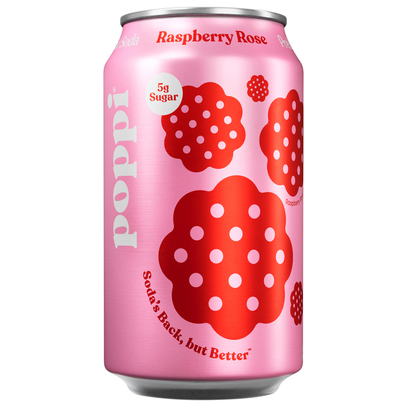 Poppi Raspberry Rose Prebiotic Soda | Giant Eagle | Because It