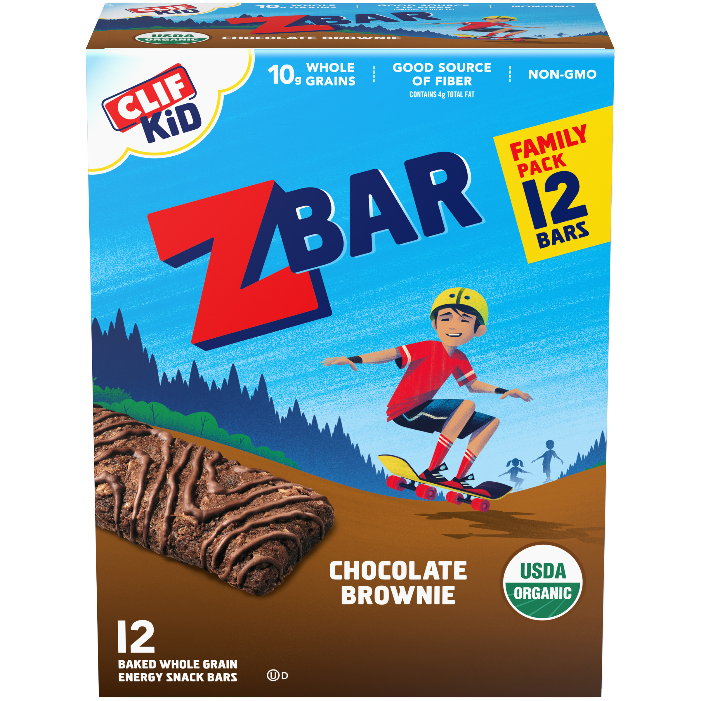 Zbar - Chocolate Brownie - Soft Baked Whole Grain Snack Bars