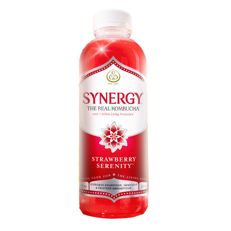 Synergy Raw Lemon Berry Kombucha | Giant Eagle | Because It