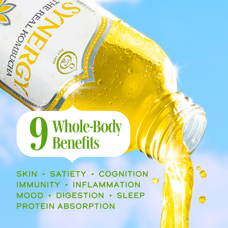 Synergy Golden Pineapple Kombucha | Giant Eagle | Because It