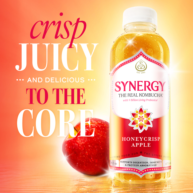 Synergy Honeycrisp Apple Kombucha | Giant Eagle | Because It