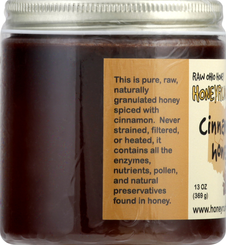 Honey Run Farm Honey, Raw Ohio, Cinnamon | Giant Eagle | Because