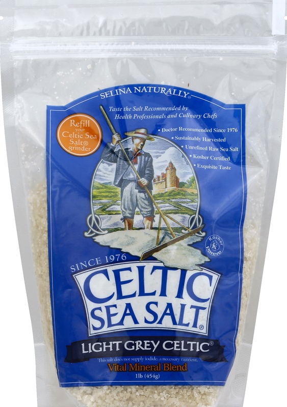 Celtic Sea Salt Sea Salt, Light Grey Celtic, Vital Mineral Blend