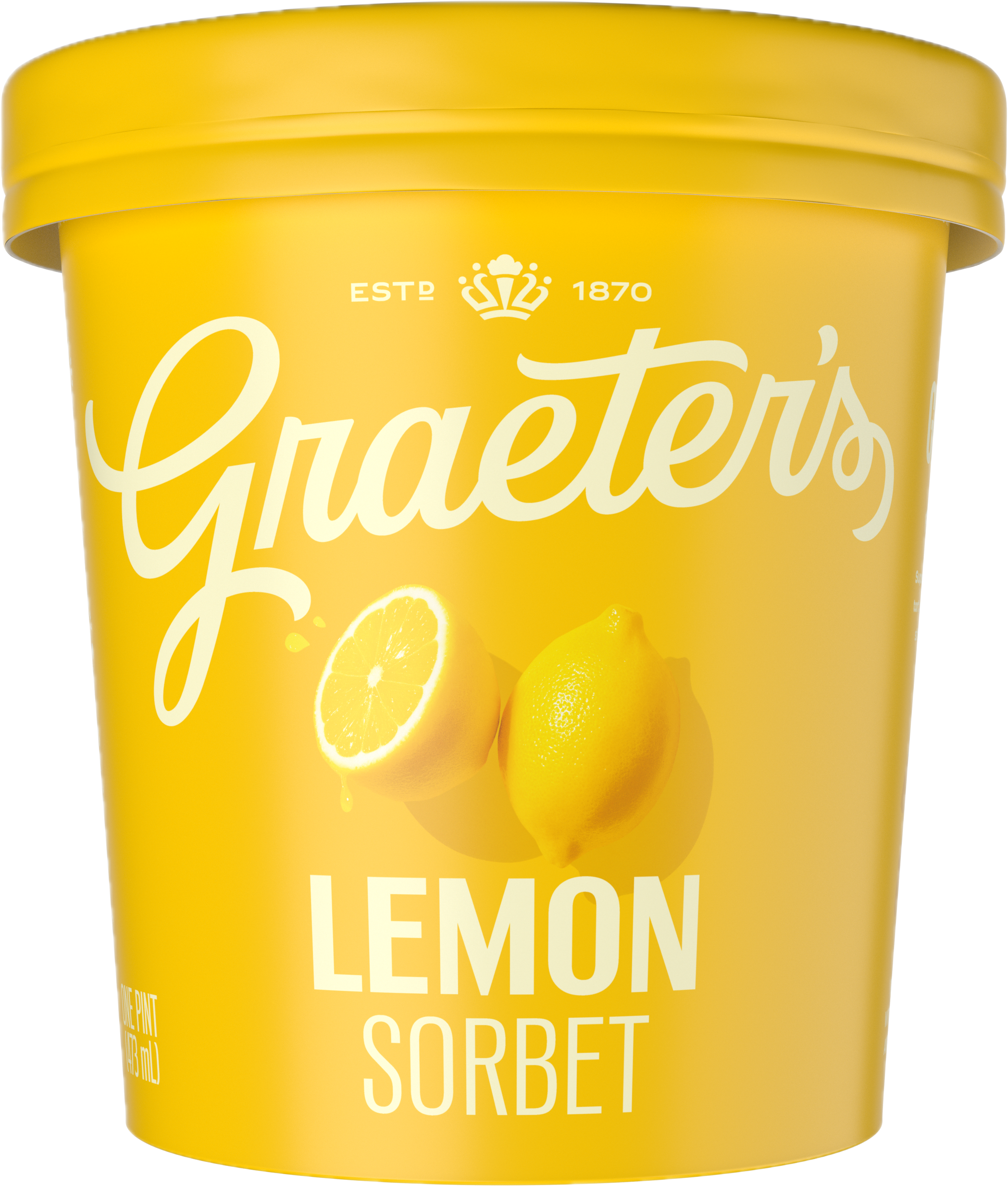 Graeter's Lemon Sorbet, 16oz | Giant Eagle | Because It Matters