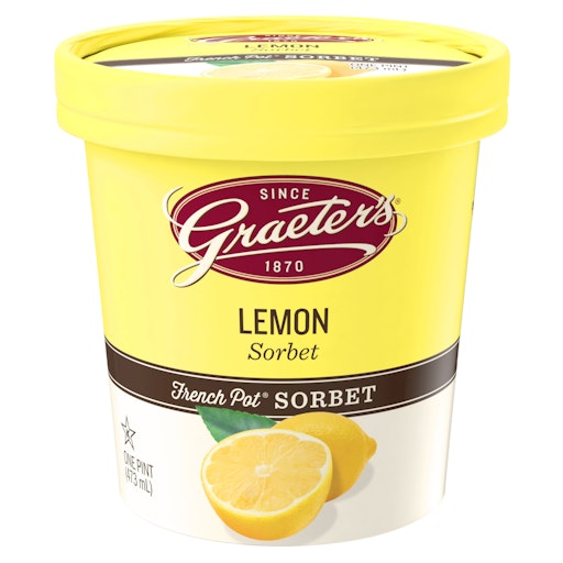 Graeters Lemon Sorbet | Giant Eagle | Because It Matters | Grocery