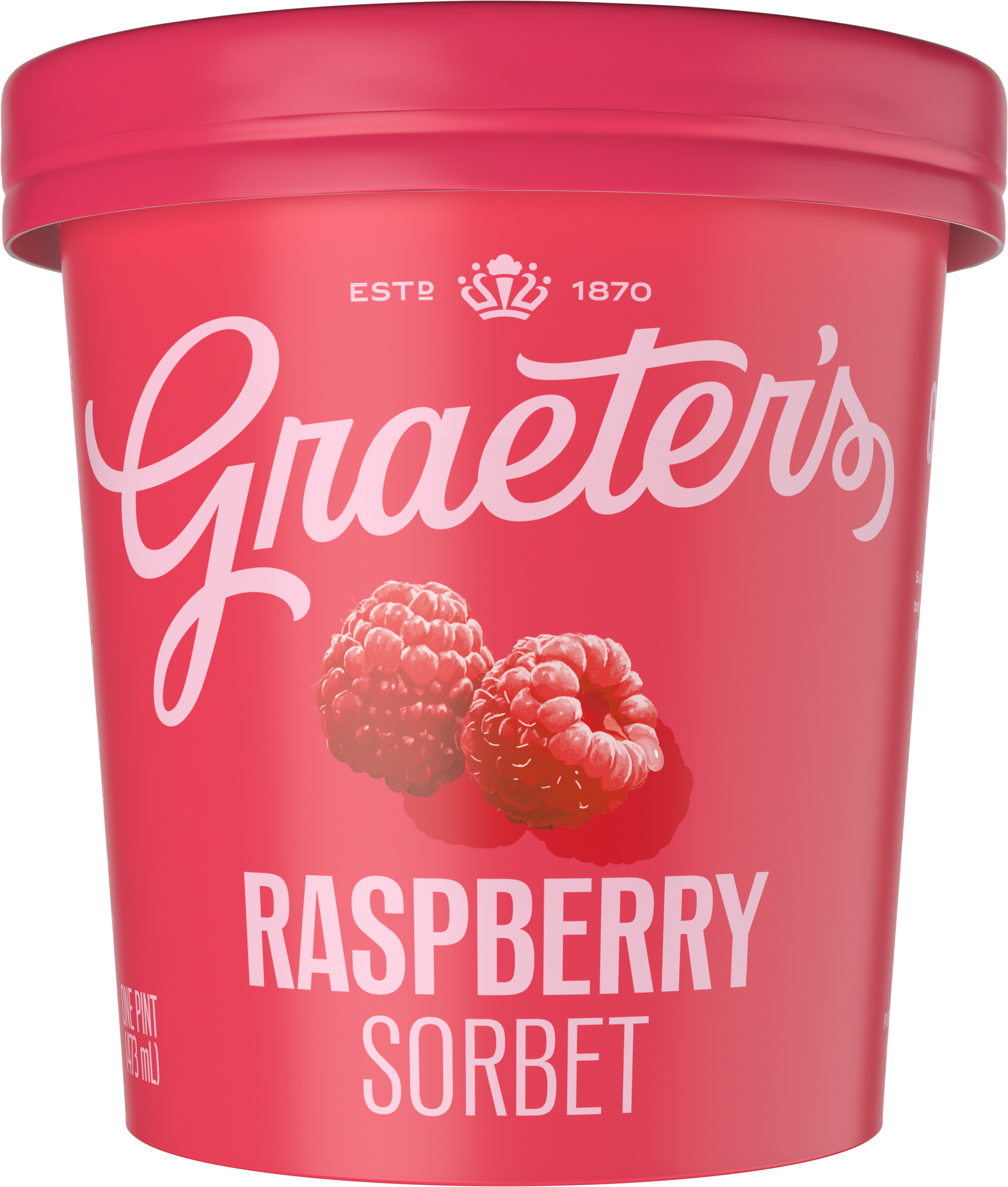 Graeter's Raspberry Sorbet, Pint | Giant Eagle | Because It