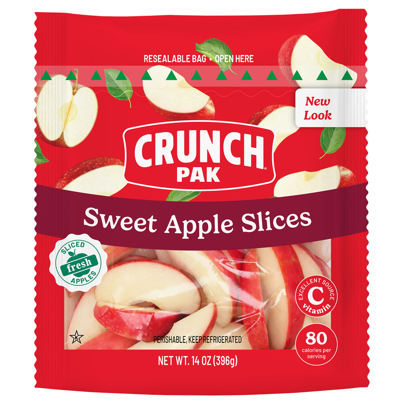 『Designed by Apple in California』大サイズ Crunch Pak Sweet Apple Slices | Giant Eagle | Because It Matters