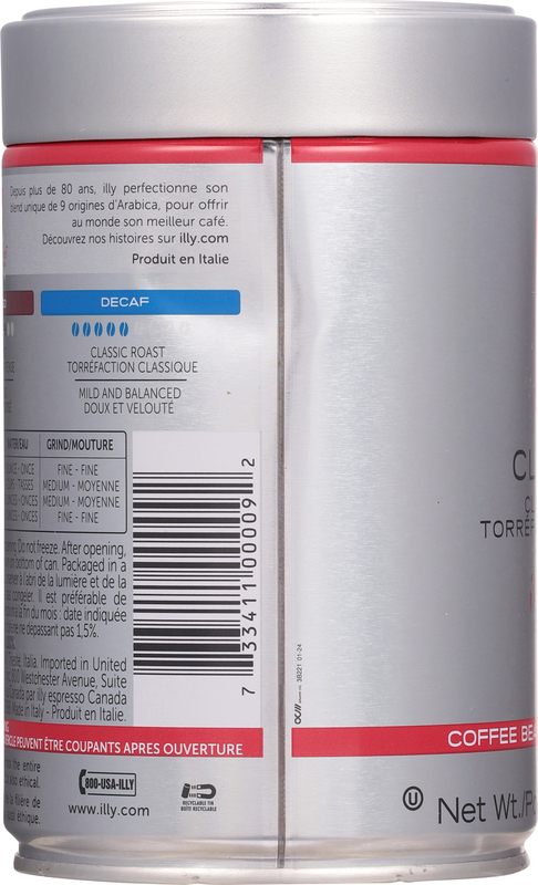 Illy Coffee, 100% Arabica, Beans, Classic Roast, Classico | Giant