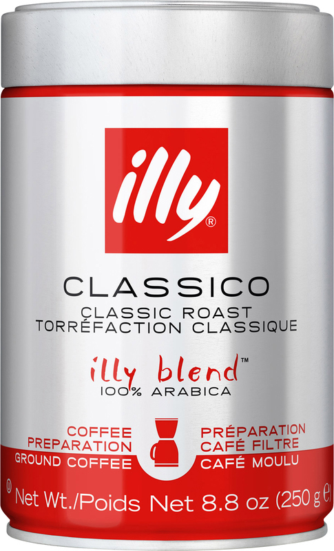 Illy Coffee, 100% Arabica, Ground, Classic Roast, Classico | Giant