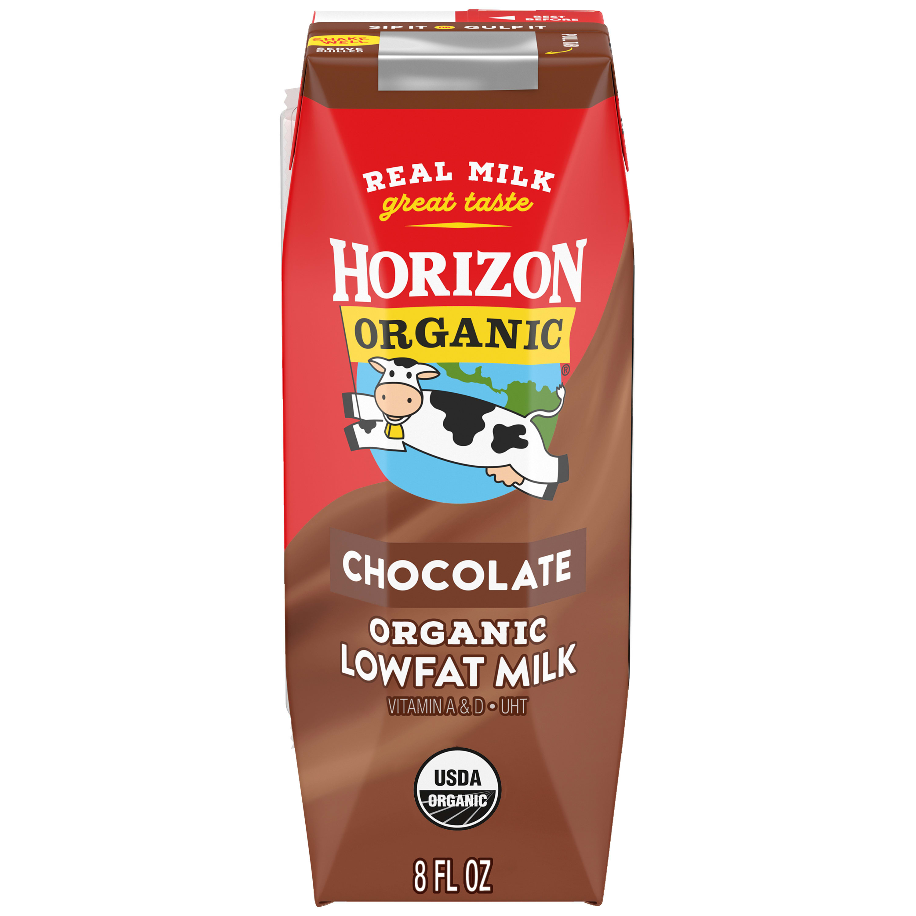 Horizon Organic Shelf Stable 1% Lowfat Chocolate Milk Box, 8 fl oz