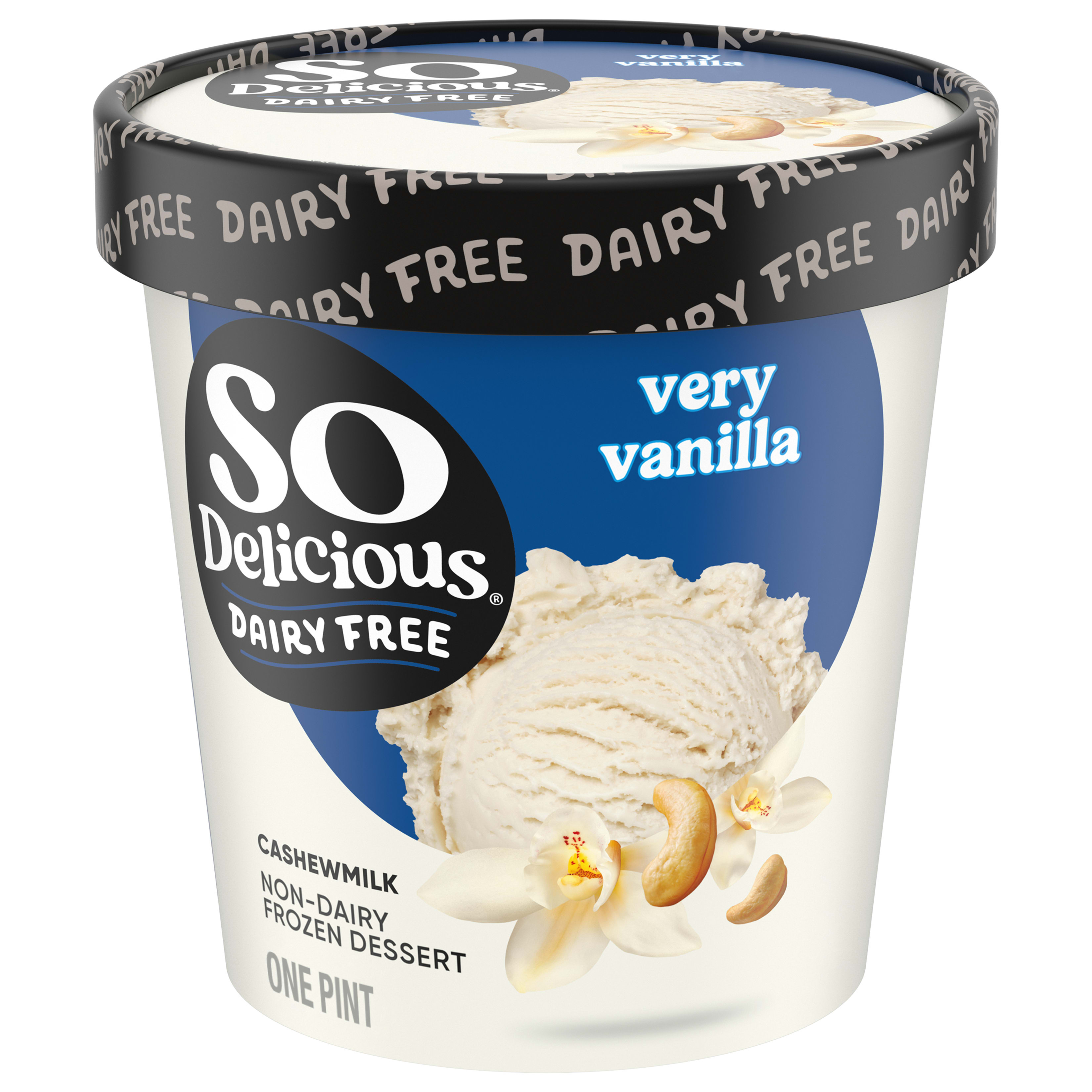 So Delicious Oat Milk Frozen Dessert, S'mores, Dairy Free, Vegan