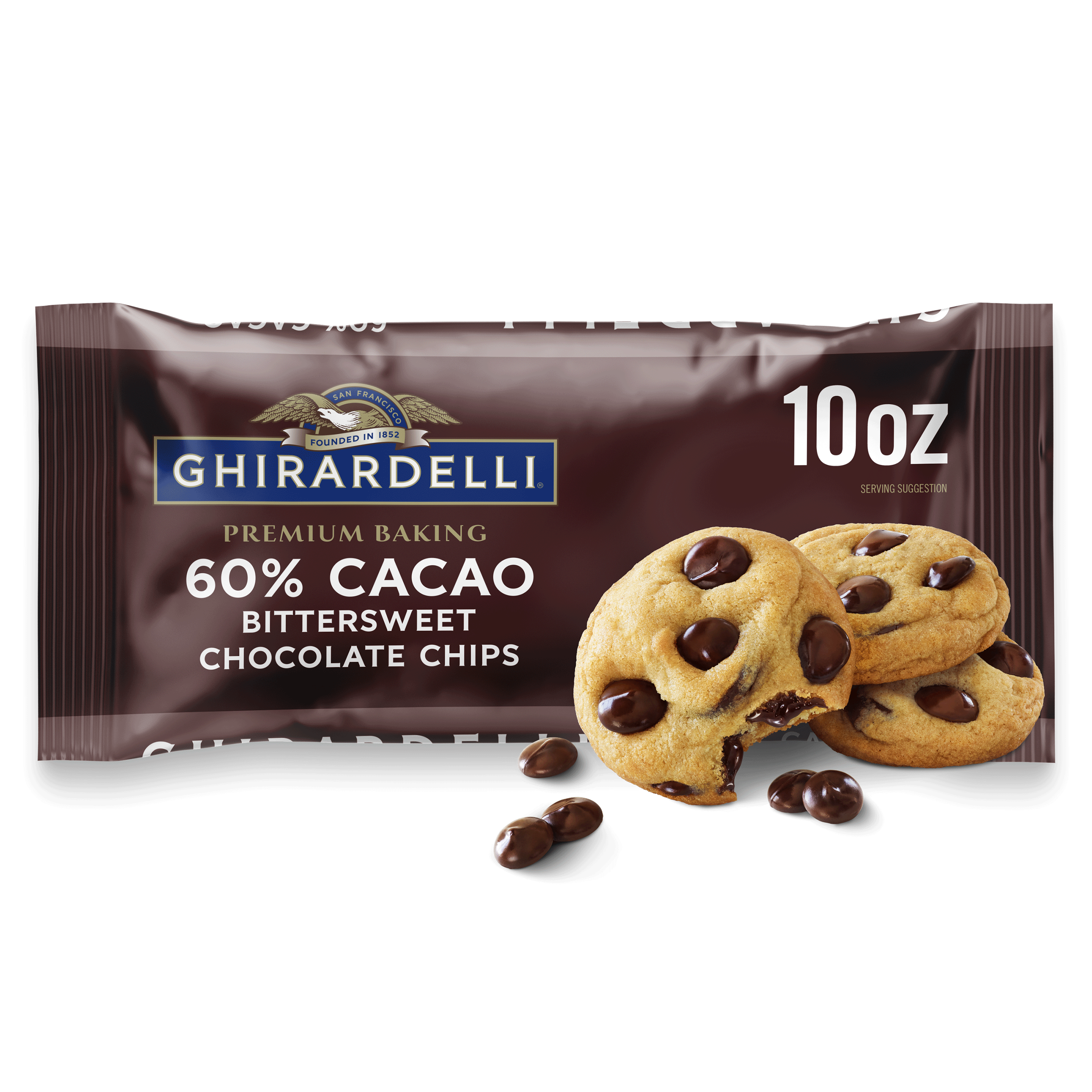 GHIRARDELLI 60% Cacao Bittersweet Chocolate Premium Baking Chips