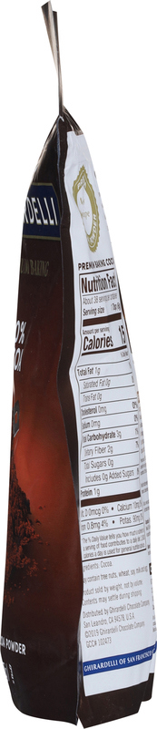 GHIRARDELLI Premium Baking Cocoa 100% Unsweetened Cocoa Powder, 8