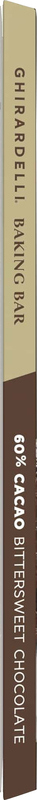 GHIRARDELLI Premium 60% Cacao Bittersweet Chocolate Baking Bar, 4