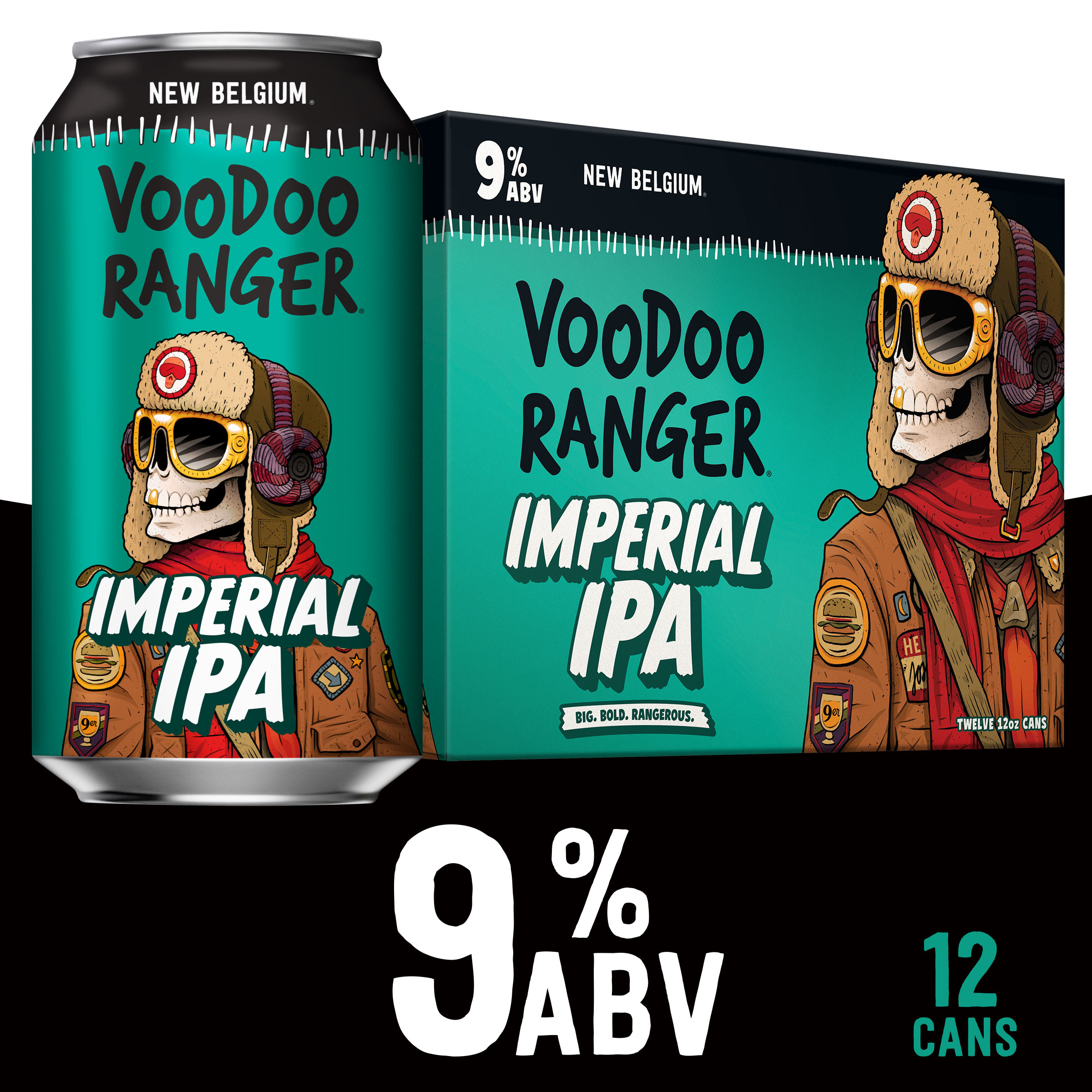 Voodoo Ranger Imperial IPA Beer, 12 Pack, 12 fl oz Cans | Giant