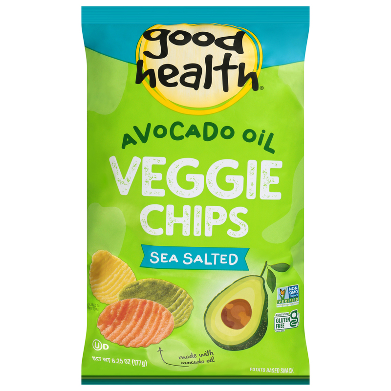 Good Health Avocado Oil Sea Salted Veggie Chips | Giant Eagle