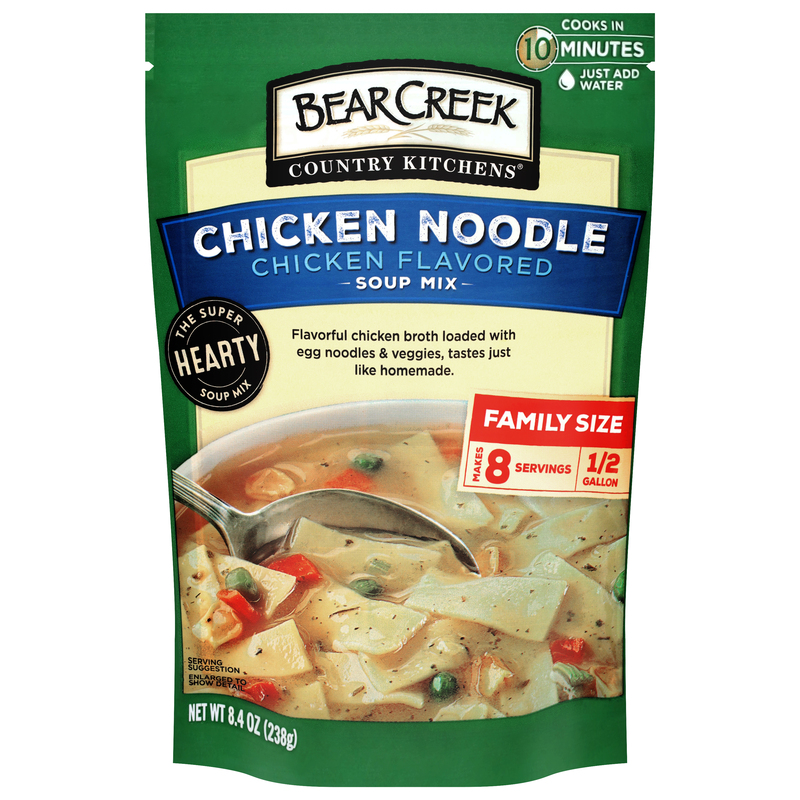 Bear Creek Country Kitchens Chicken Noodle Soup Mix, Family Size