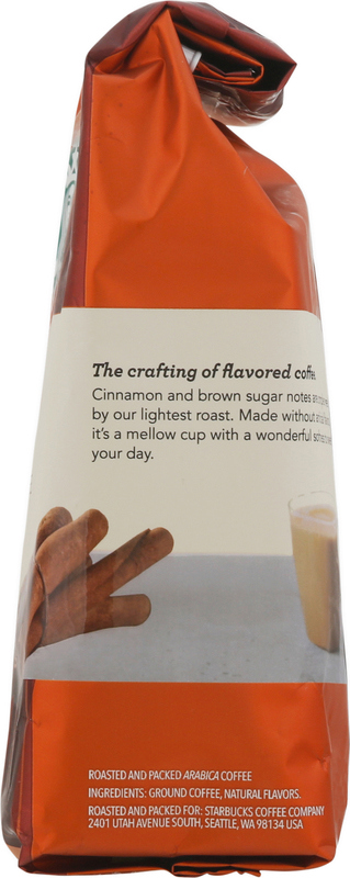 Starbucks Cinnamon Dolce Flavored Ground Coffee – Fresh, New, Ready To Brew